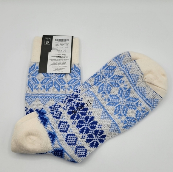 J Crew Fair Isle trouser socks - Picture 2 of 4